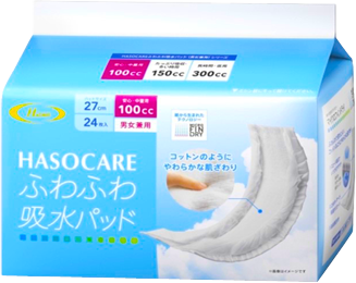 日本Haso好舒適高吸水成人尿片 100cc (24入/包)